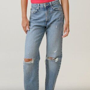 Cotton On Straight Leg Mom Jean Light Wash